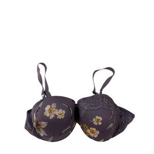 Jaclyn Smith 40B purple lace bra
